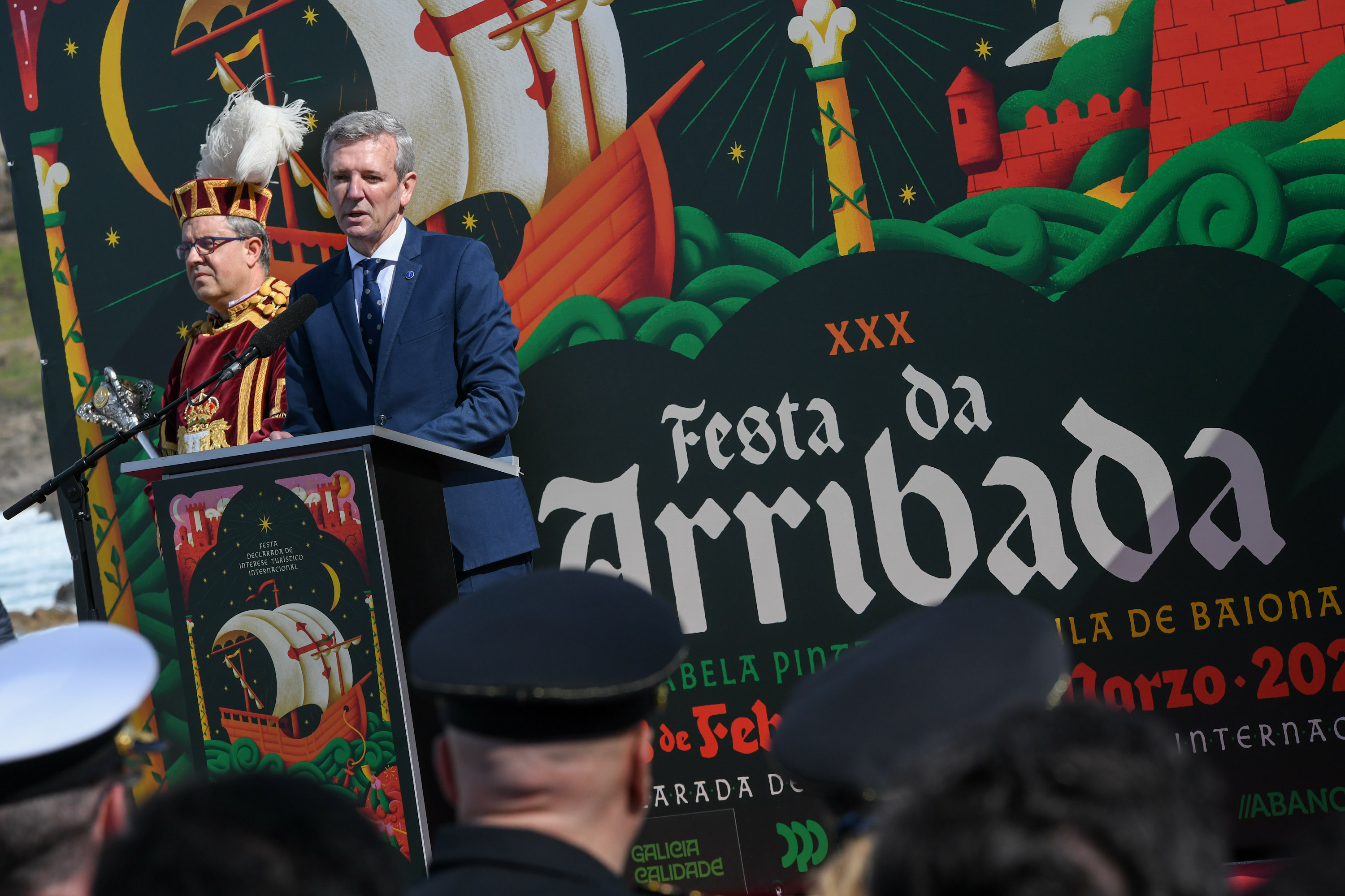 Imaxe asociada a Rueda destaca a Festa da Arribada como un referente da 