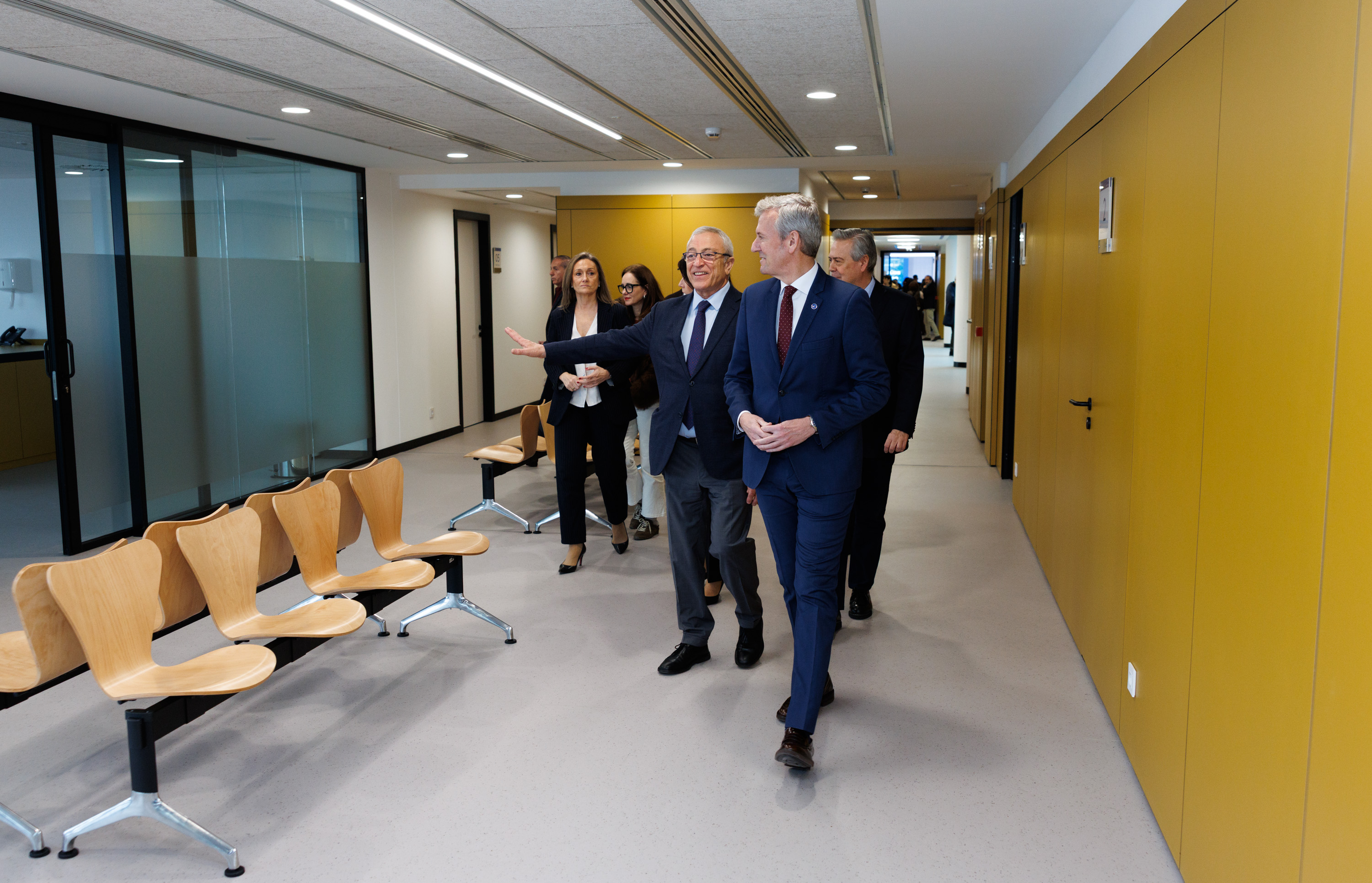 Imaxe asociada a Rueda destaca que o novo CIS Olimpia Valencia sitúa Vigo na vangarda sanitaria ao ser o centro de saúde coa carteira de servizos máis ampla de Galicia