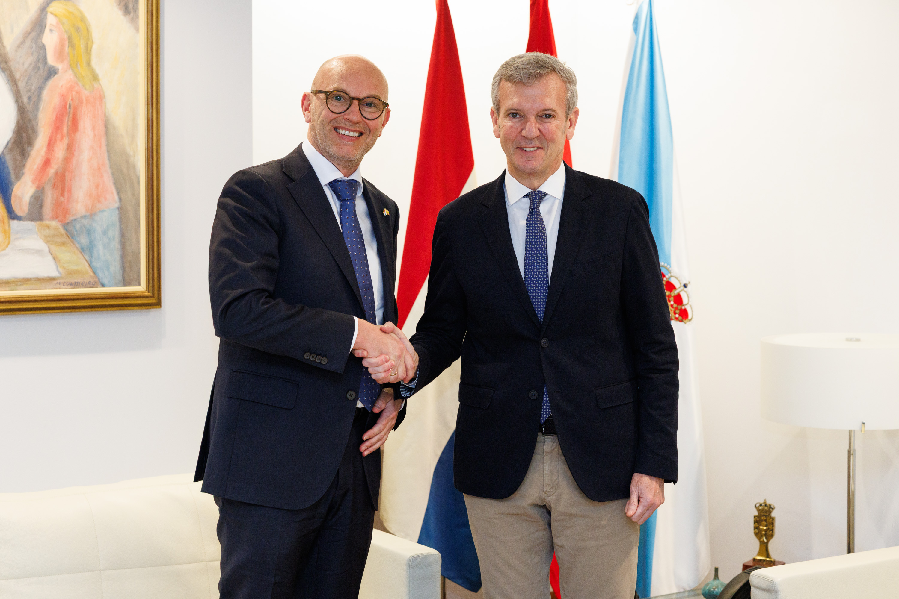 Imaxe asociada a Rueda aborda posibles alianzas cos Países Baixos nun encontro co embaixador Roel Nieuwenkamp