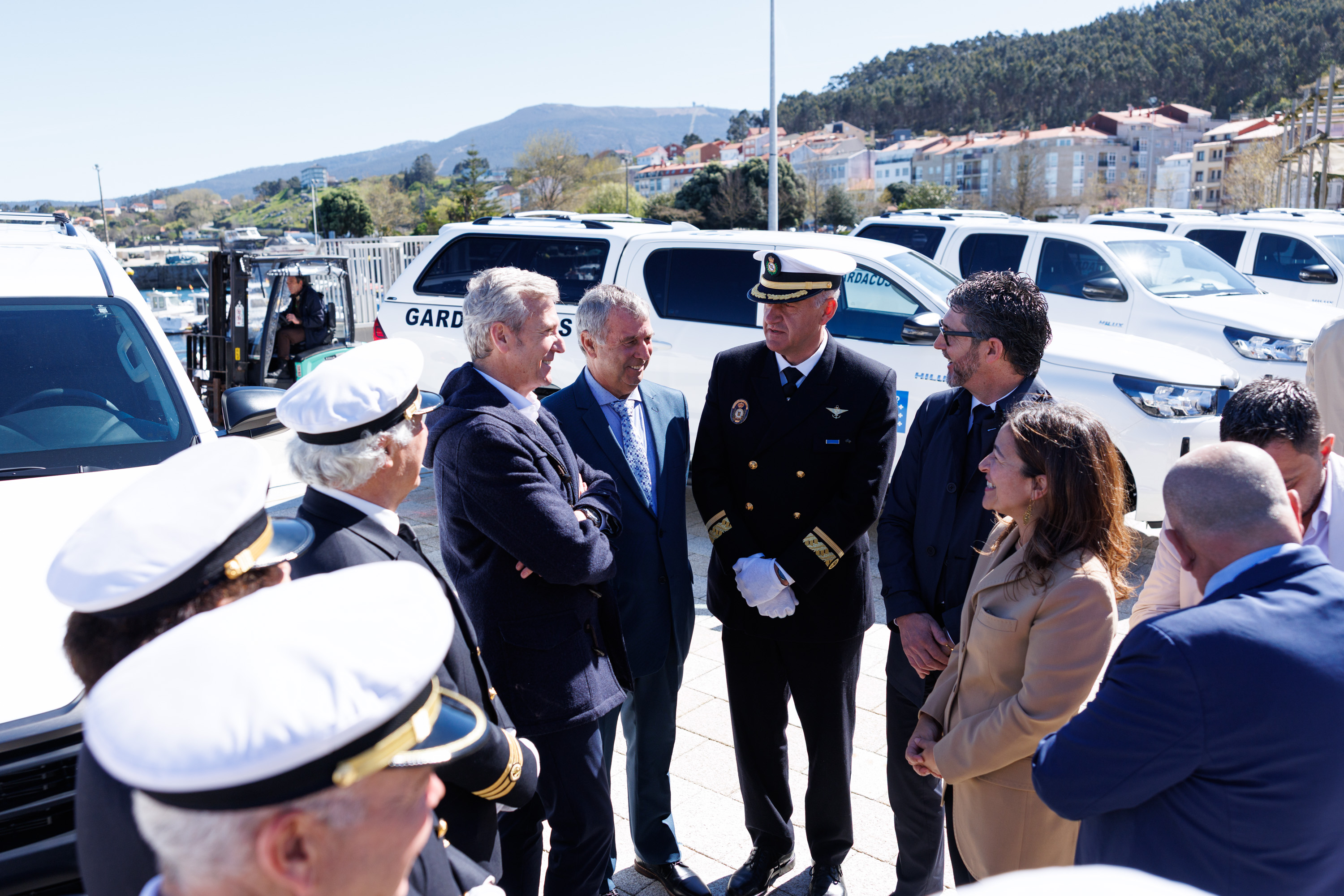 Imaxe asociada a Rueda destaca o reforzo do Servizo de Gardacostas coa adquisición de 12 novos vehículos para blindar a seguridade no litoral galego