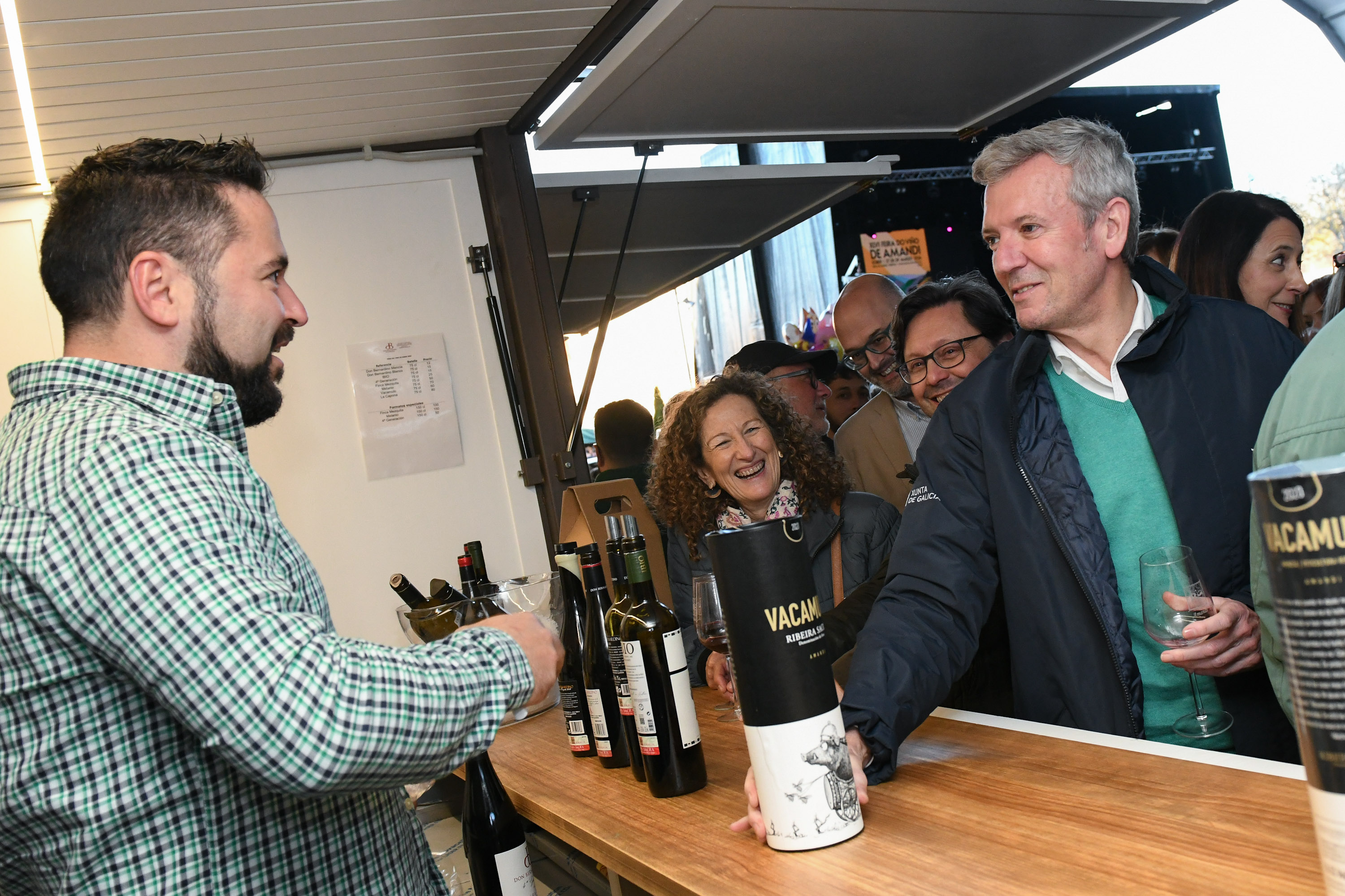 Imaxe asociada a Rueda asiste á Feira do Viño de Amandi, en Sober