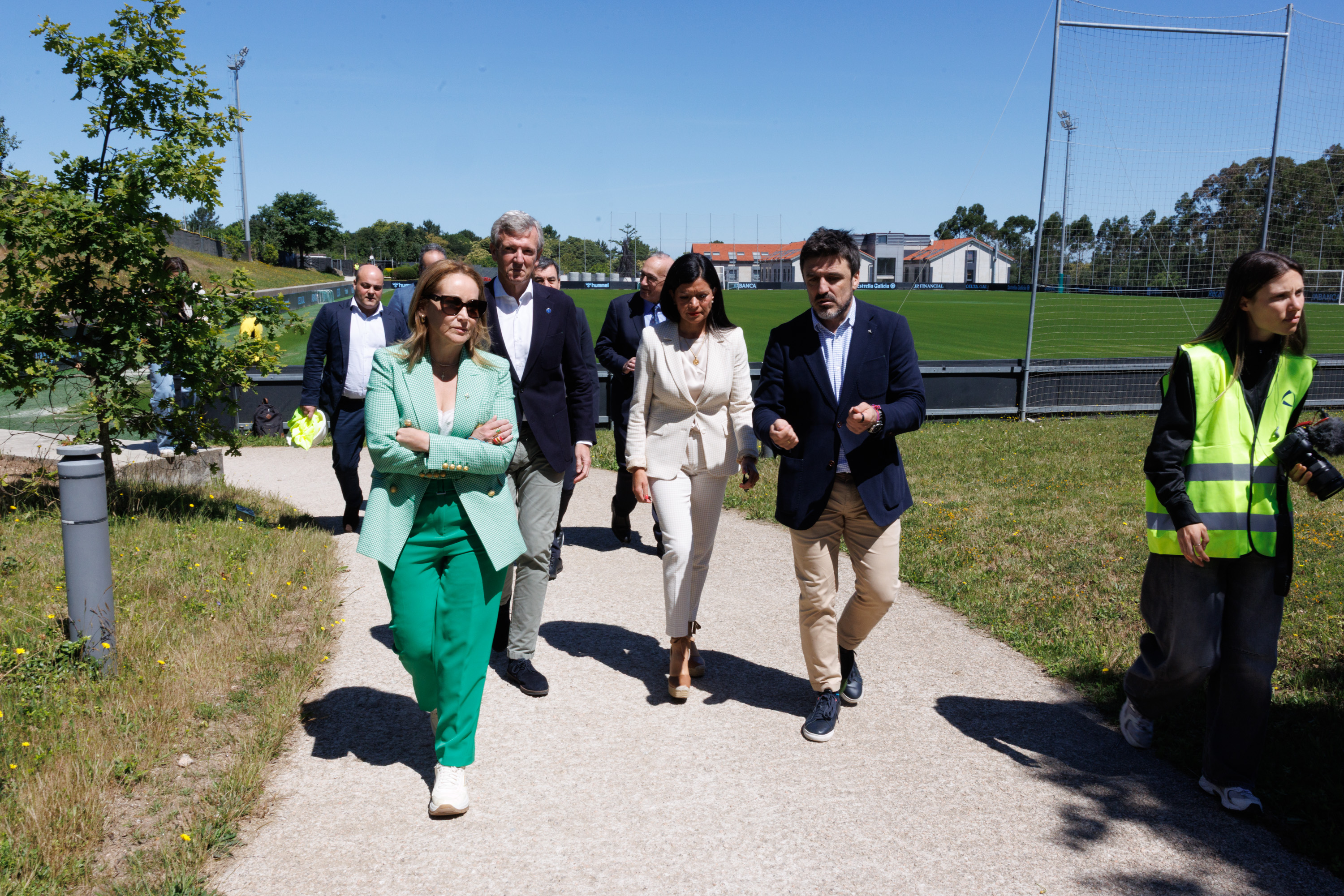 Imaxe asociada a Rueda destaca a futura Cidade Deportiva Afouteza como unha infraestrutura estratéxica que posiciona a Galicia como referente internacional na formación e innovación deportiva