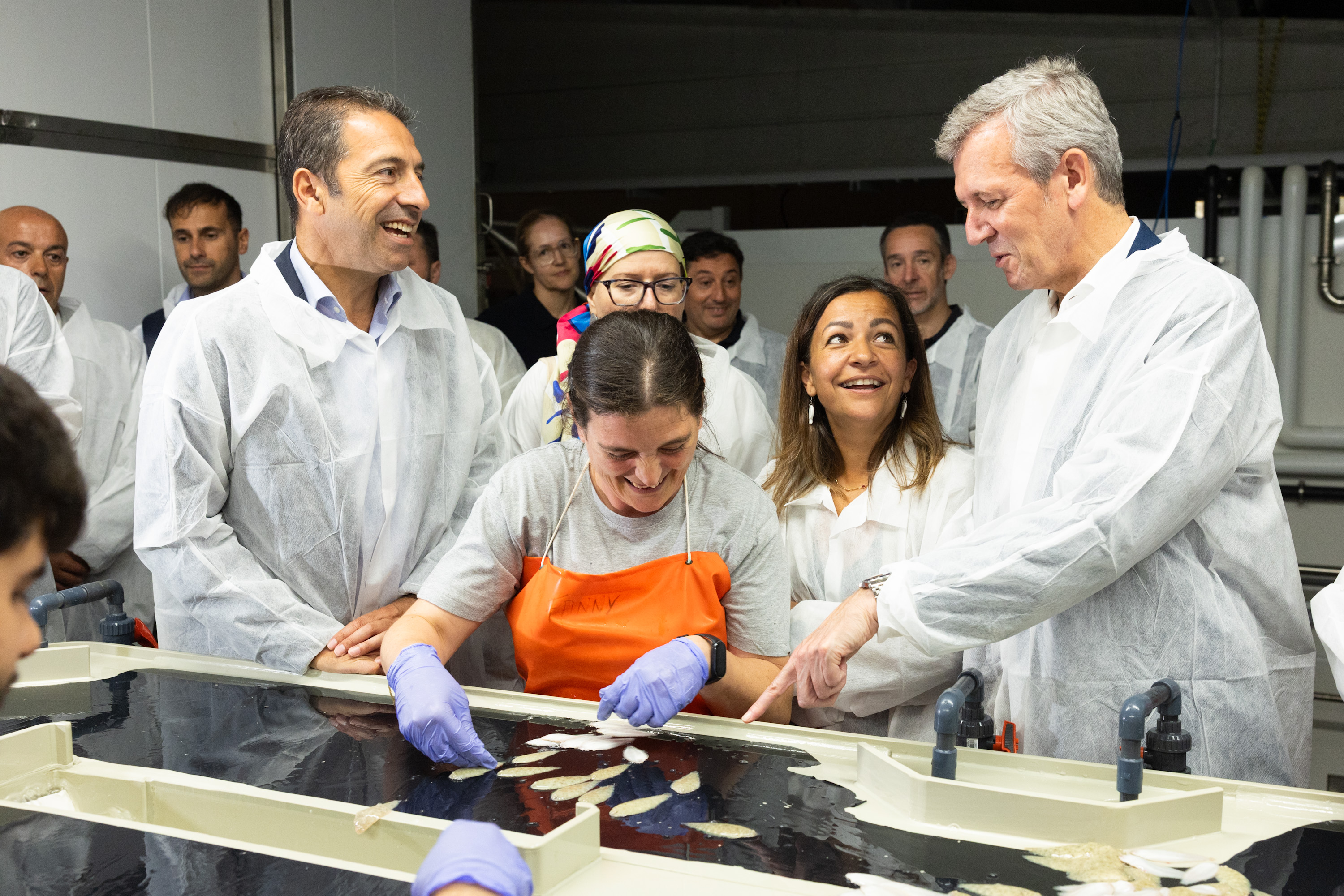 Imaxe asociada a Rueda salienta que a ampliación de Stolt Sea Farm en Cervo consolida a Galicia como referente da acuicultura tecnolóxica e innovadora