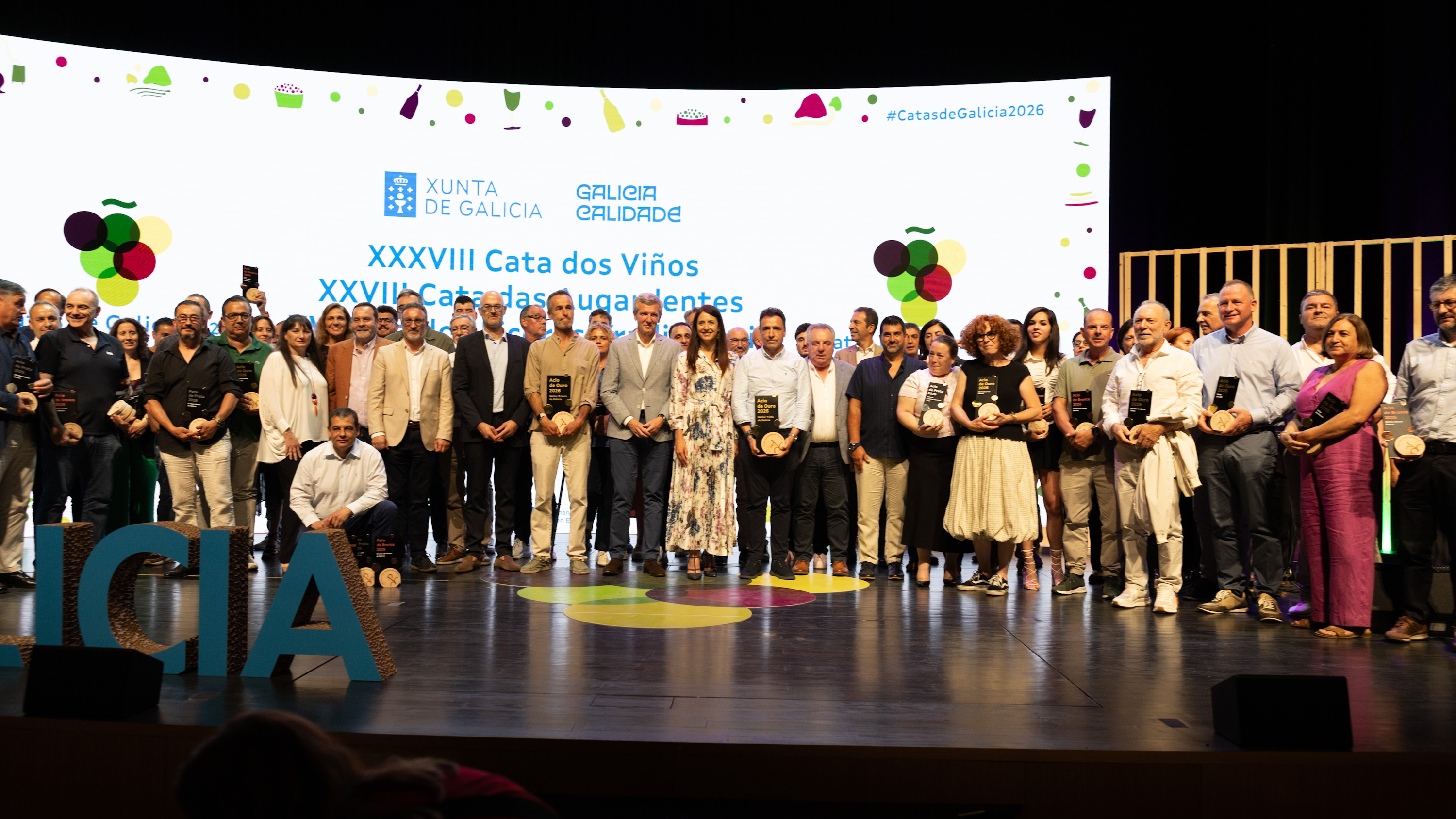 Imaxe asociada a Rueda destaca o sector vitivinícola como exemplo representativo da Galicia calidade e peza esencial dun rural vivo e produtivo