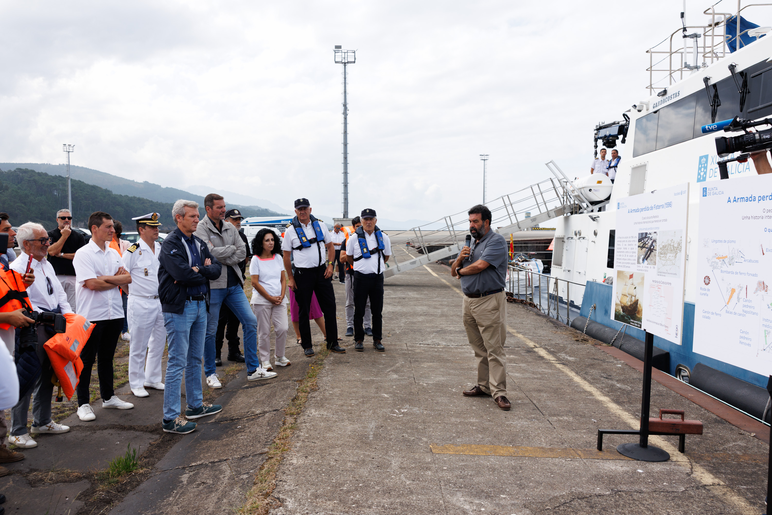 Imaxe asociada a Rueda amosa o compromiso da Xunta coa conservación e difusión do patrimonio arqueolóxico subacuático das costas galegas 