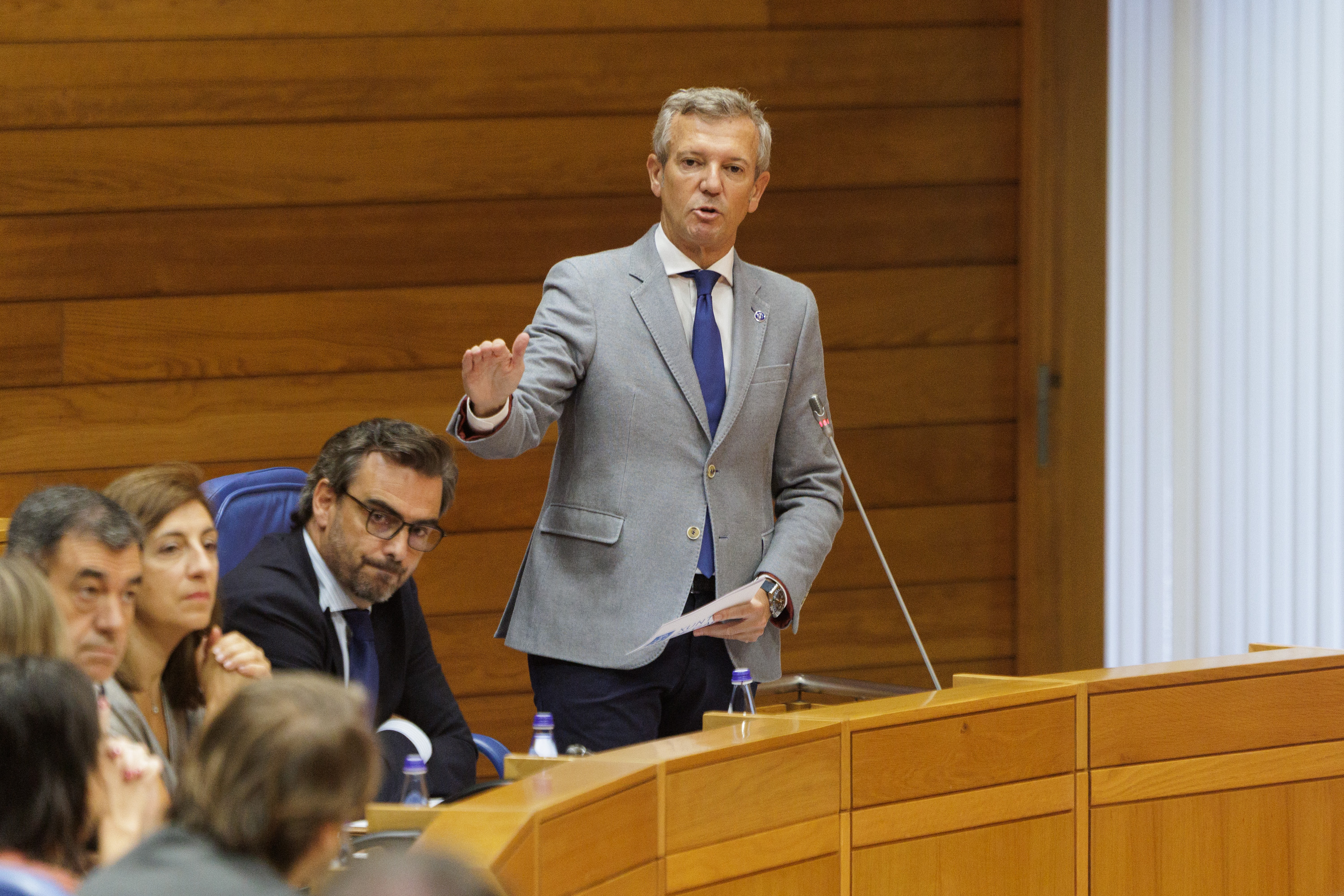 Imaxe asociada a Rueda responde no Pleno as preguntas dos grupos parlamentarios