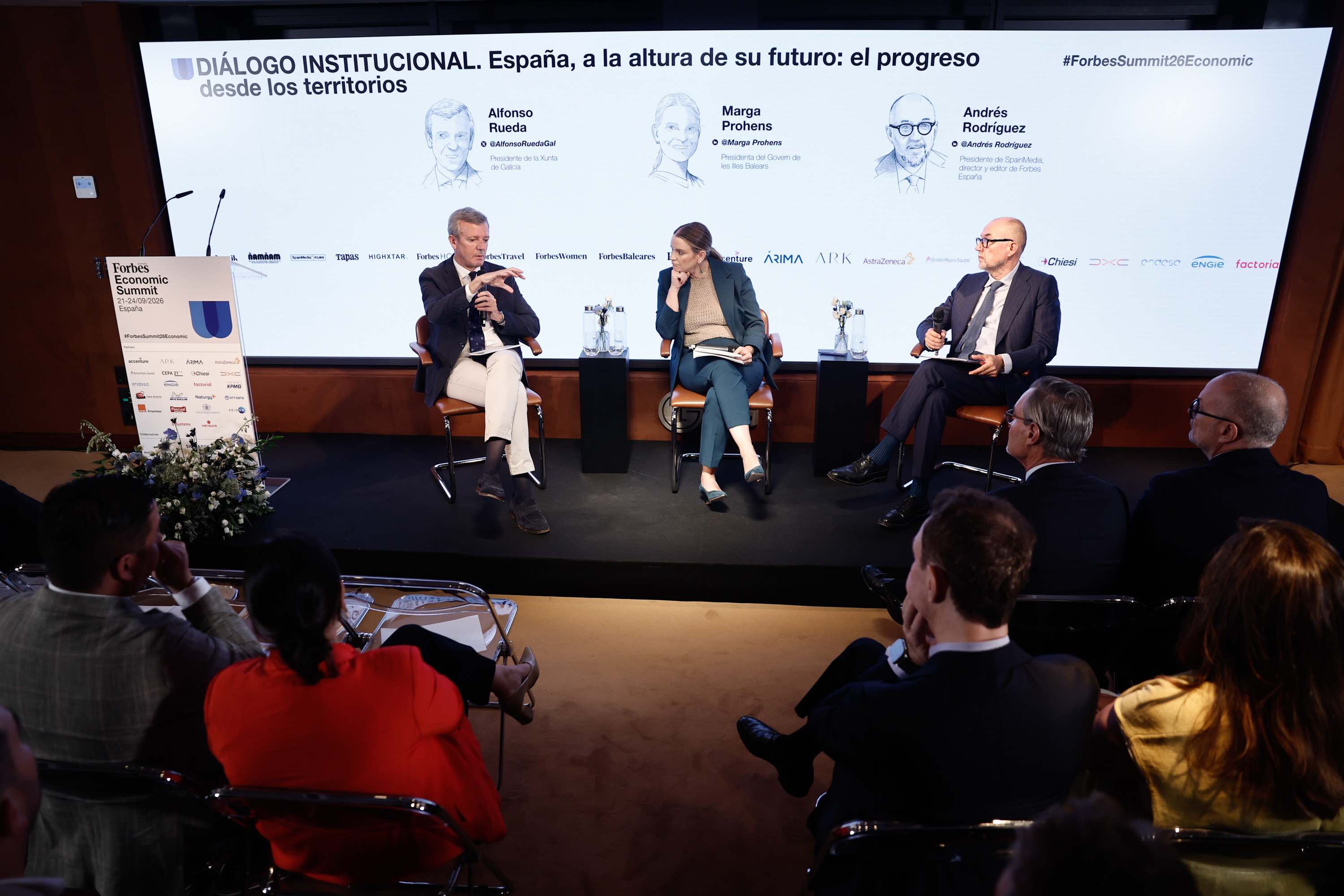 Imaxe asociada a Rueda destaca a estabilidade política e económica e o seu potencial de futuro como contribución de Galicia á mellora global